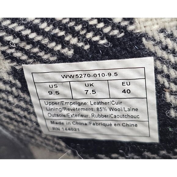 Woolrich Rockies Women's Brown Leather Dark Gray Wool Hiking Boots Sz 9.5 2908 - Picture 8 of 16